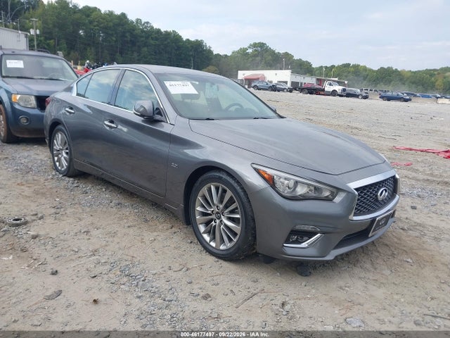 Aukcja sprzedaży 2018 Infiniti Q50 3.0t Luxe, vin: JN1EV7AR5JM432724, numer aukcji: 46177497