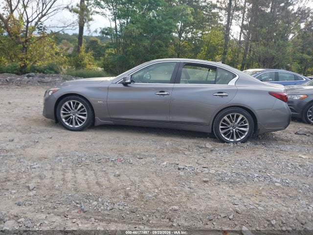 2018 Infiniti Q50 3.0t Luxe მანქანა იყიდება აუქციონზე, vin: JN1EV7AR5JM432724, აუქციონის ნომერი: 46177497