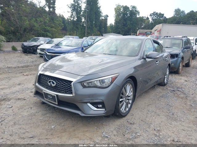 2018 Infiniti Q50 3.0t Luxe მანქანა იყიდება აუქციონზე, vin: JN1EV7AR5JM432724, აუქციონის ნომერი: 46177497