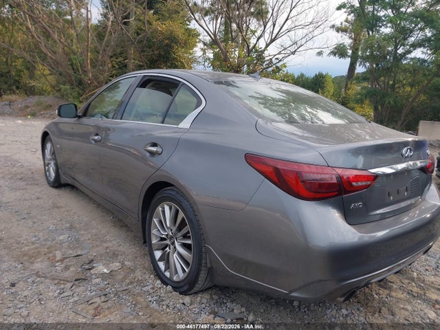 2018 Infiniti Q50 3.0t Luxe მანქანა იყიდება აუქციონზე, vin: JN1EV7AR5JM432724, აუქციონის ნომერი: 46177497