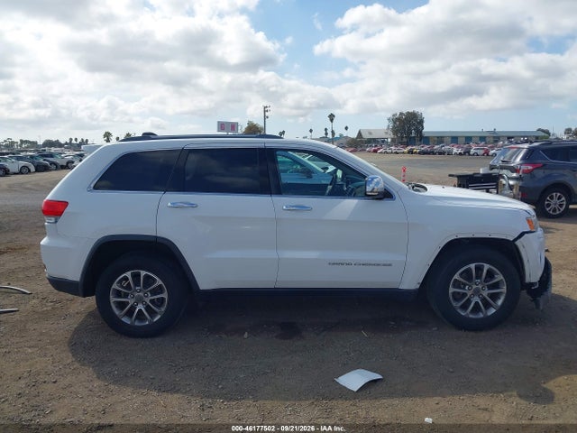 Aukcja sprzedaży 2014 Jeep Grand Cherokee Limited, vin: 1C4RJEBG5EC412108, numer aukcji: 46177502