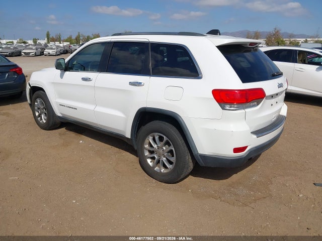 Aukcja sprzedaży 2014 Jeep Grand Cherokee Limited, vin: 1C4RJEBG5EC412108, numer aukcji: 46177502