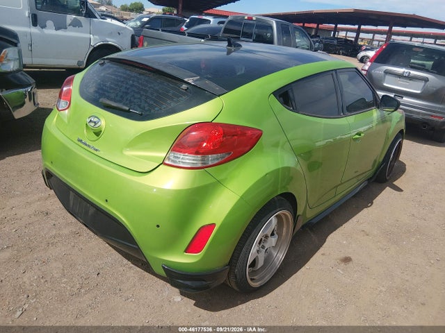 Aukcja sprzedaży 2012 Hyundai Veloster Base W/black, vin: KMHTC6AD3CU041966, numer aukcji: 46177536