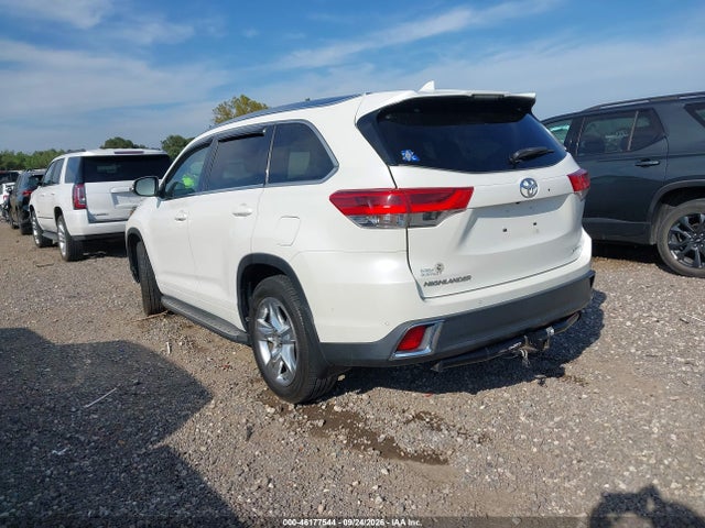 Продажа на аукционе авто 2018 Toyota Highlander Limited, vin: 5TDYZRFHXJS276193, номер лота: 46177544