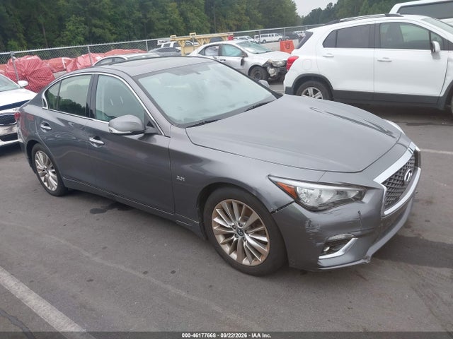 Продажа на аукционе авто 2019 Infiniti Q50 3.0t Luxe, vin: JN1EV7AR2KM557665, номер лота: 46177668