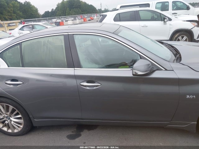 Продажа на аукционе авто 2019 Infiniti Q50 3.0t Luxe, vin: JN1EV7AR2KM557665, номер лота: 46177668
