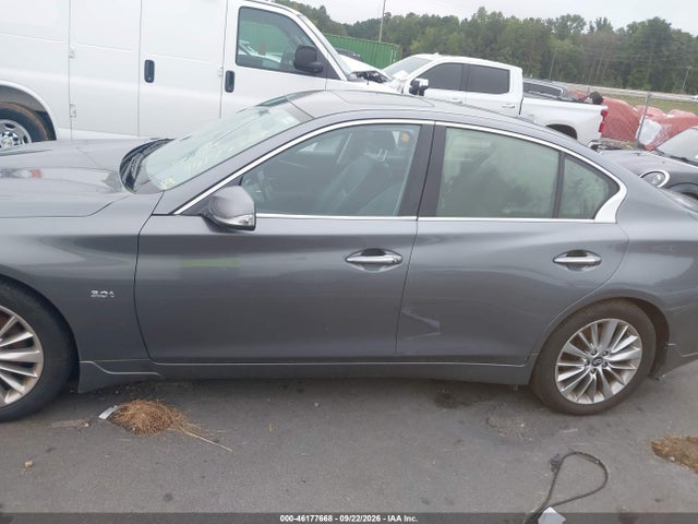 Продажа на аукционе авто 2019 Infiniti Q50 3.0t Luxe, vin: JN1EV7AR2KM557665, номер лота: 46177668