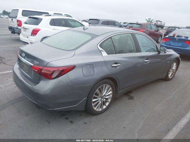 Продажа на аукционе авто 2019 Infiniti Q50 3.0t Luxe, vin: JN1EV7AR2KM557665, номер лота: 46177668
