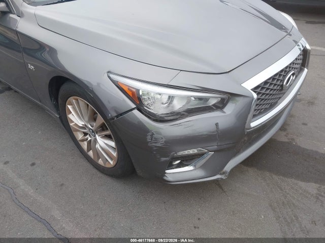 Продажа на аукционе авто 2019 Infiniti Q50 3.0t Luxe, vin: JN1EV7AR2KM557665, номер лота: 46177668