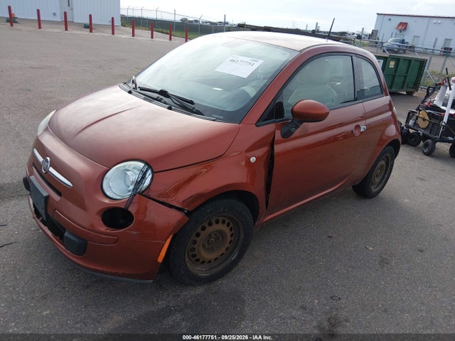 2015 Fiat 500 Pop მანქანა იყიდება აუქციონზე, vin: 3C3CFFAR3FT672954, აუქციონის ნომერი: 46177751