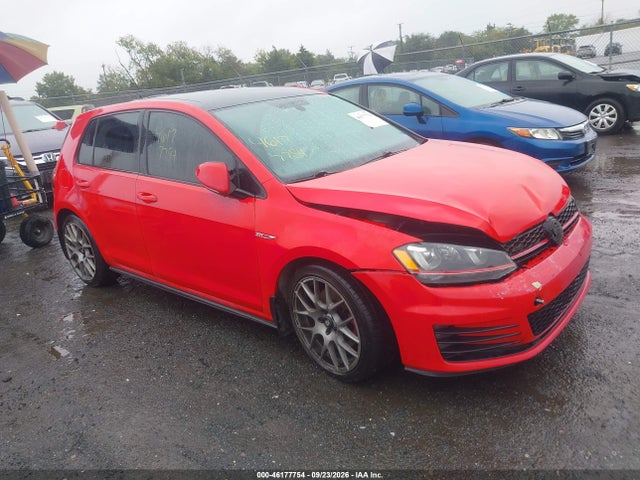Auction sale of the 2015 Volkswagen Golf Gti 2.0t Autobahn 4-door, vin: 3VW5T7AU9FM033685, lot number: 46177754