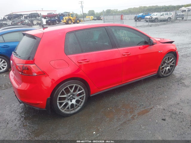 Auction sale of the 2015 Volkswagen Golf Gti 2.0t Autobahn 4-door, vin: 3VW5T7AU9FM033685, lot number: 46177754