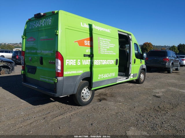 Продаж на аукціоні авто 2017 Ram Promaster 2500 High Roof 159 Wb, vin: 3C6TRVDG4HE539819, номер лоту: 46177860