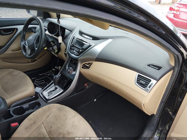 2013 Hyundai Elantra Gls მანქანა იყიდება აუქციონზე, vin: 5NPDH4AE7DH399705, აუქციონის ნომერი: 46177999