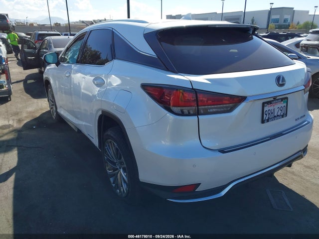 Продажа на аукционе авто 2022 Lexus Rx 450h, vin: 2T2JGMDA5NC084528, номер лота: 46178010