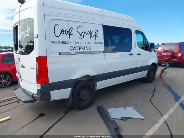 2025 Mercedes-benz Sprinter 2500 Standard Roof 4-cyl Diesel მანქანა იყიდება აუქციონზე, vin: W1W4KBHY5ST197366, აუქციონის ნომერი: 46178018