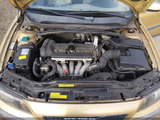 Продажа на аукционе авто 2001 Volvo S60 2.4, vin: YV1RS61N212010365, номер лота: 46178021