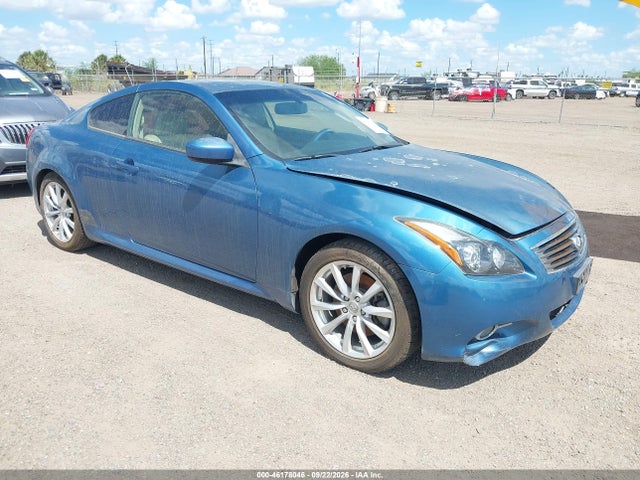 2013 Infiniti G37 Journey მანქანა იყიდება აუქციონზე, vin: JN1CV6EK7DM920110, აუქციონის ნომერი: 46178046
