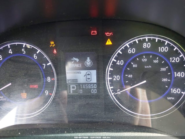 2013 Infiniti G37 Journey მანქანა იყიდება აუქციონზე, vin: JN1CV6EK7DM920110, აუქციონის ნომერი: 46178046