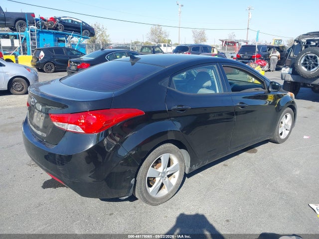 46178065 :رقم المزاد ، 5NPDH4AE5DH280051 vin ، 2013 Hyundai Elantra Gls مزاد بيع
