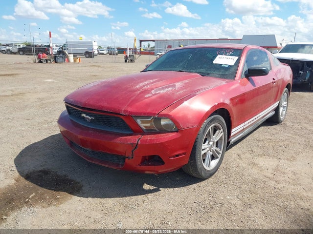 2010 Ford Mustang V6/v6 Premium მანქანა იყიდება აუქციონზე, vin: 1ZVBP8AN3A5104822, აუქციონის ნომერი: 46178144