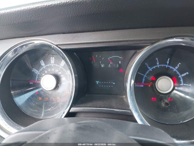 2010 Ford Mustang V6/v6 Premium მანქანა იყიდება აუქციონზე, vin: 1ZVBP8AN3A5104822, აუქციონის ნომერი: 46178144
