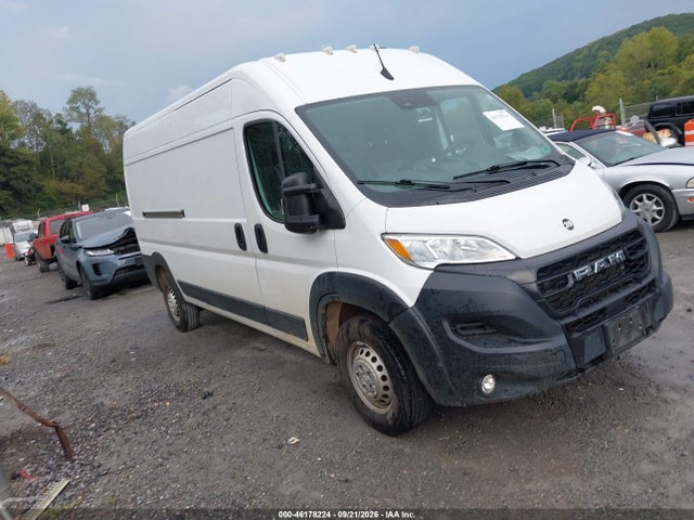 Aukcja sprzedaży 2025 Ram Promaster 3500 Tradesman High Roof 159 Wb W/pass Seat, vin: 3C6MRVHG0SE550225, numer aukcji: 46178224
