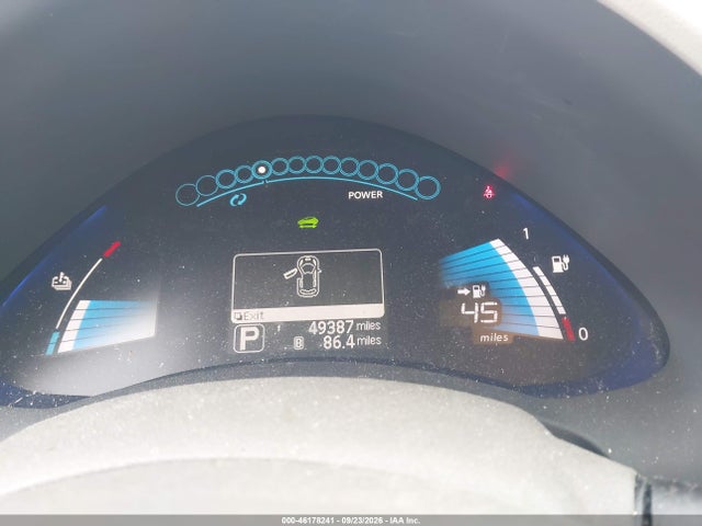 2012 Nissan Leaf Sv/sl მანქანა იყიდება აუქციონზე, vin: JN1AZ0CP2CT018346, აუქციონის ნომერი: 46178241
