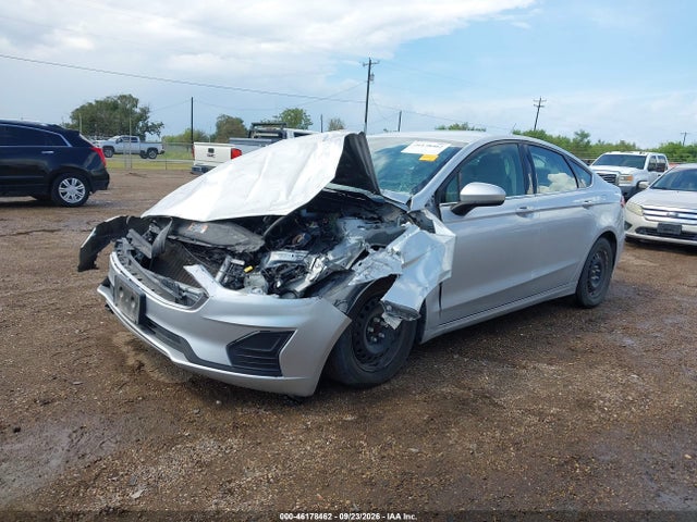 2019 Ford Fusion S მანქანა იყიდება აუქციონზე, vin: 3FA6P0G71KR170496, აუქციონის ნომერი: 46178462
