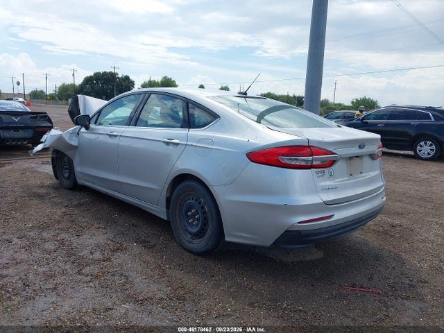 2019 Ford Fusion S მანქანა იყიდება აუქციონზე, vin: 3FA6P0G71KR170496, აუქციონის ნომერი: 46178462