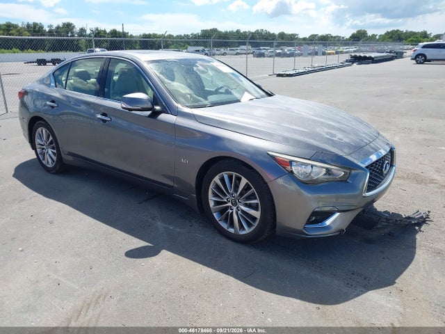 Aukcja sprzedaży 2018 Infiniti Q50 3.0t Luxe, vin: JN1EV7APXJM364306, numer aukcji: 46178468
