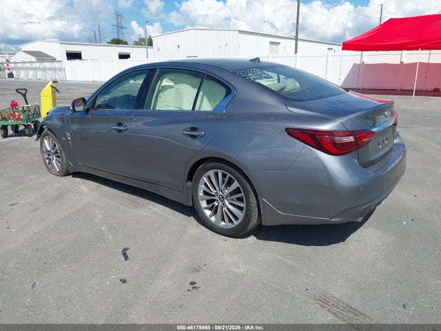 Aukcja sprzedaży 2018 Infiniti Q50 3.0t Luxe, vin: JN1EV7APXJM364306, numer aukcji: 46178468