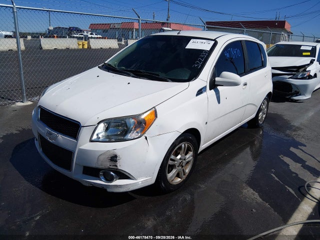 46178470 :رقم المزاد ، KL1TG66E09B322337 vin ، 2009 Chevrolet Aveo Lt W/2lt مزاد بيع