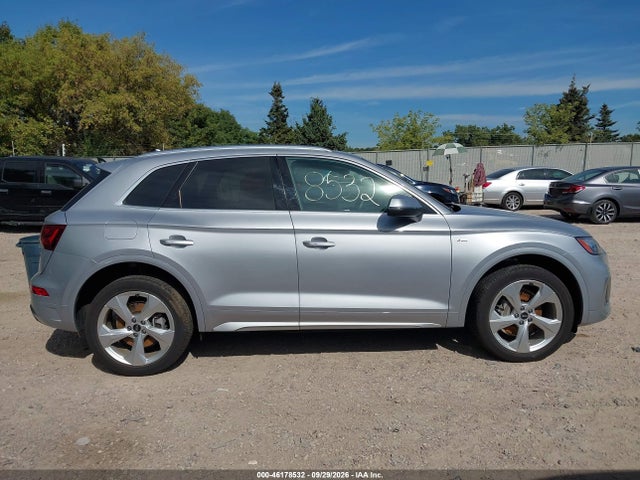 2023 Audi Q5 Premium Plus 45 Tfsi S Line Quattro მანქანა იყიდება აუქციონზე, vin: WA1EAAFY2P2055905, აუქციონის ნომერი: 46178532