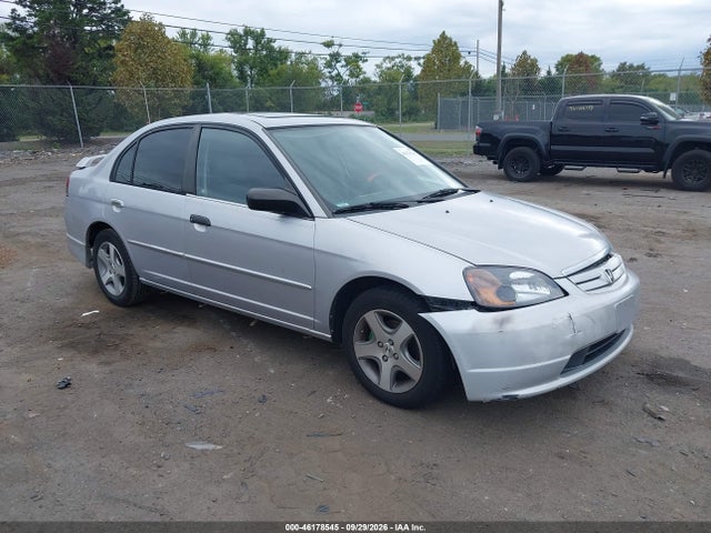 2001 Honda Civic Ex მანქანა იყიდება აუქციონზე, vin: 1HGES26721L042445, აუქციონის ნომერი: 46178545