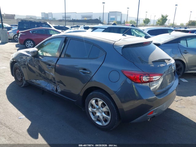 46178574 :رقم المزاد ، 3MZBM1J78GM262013 vin ، 2016 Mazda Mazda3 I Sport مزاد بيع