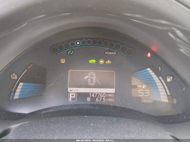 Продажа на аукционе авто 2013 Nissan Leaf S, vin: 1N4AZ0CP1DC410299, номер лота: 46178576