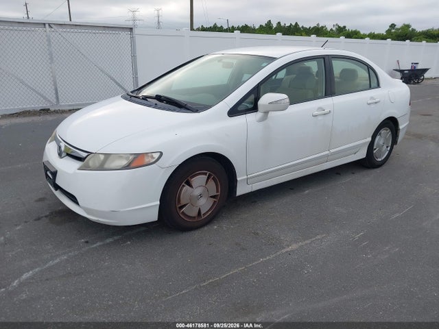 46178581 :رقم المزاد ، JHMFA362X7S023249 vin ، 2007 Honda Civic Hybrid مزاد بيع