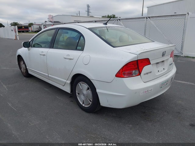 46178581 :رقم المزاد ، JHMFA362X7S023249 vin ، 2007 Honda Civic Hybrid مزاد بيع