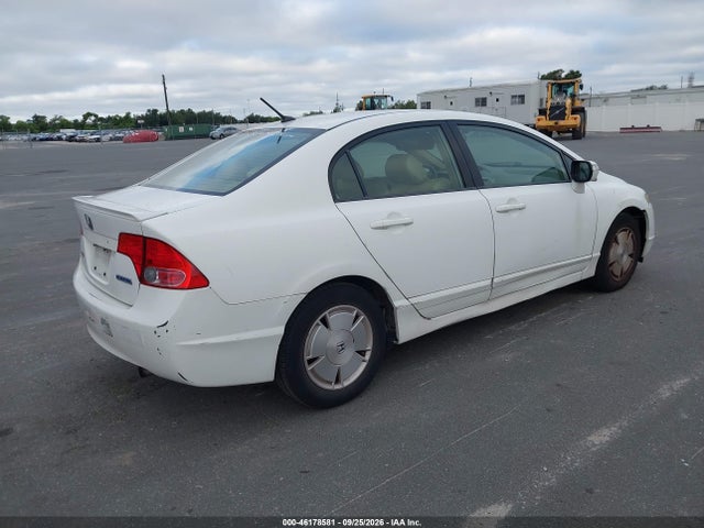 46178581 :رقم المزاد ، JHMFA362X7S023249 vin ، 2007 Honda Civic Hybrid مزاد بيع