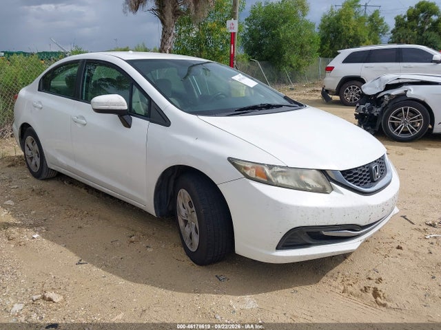 2014 Honda Civic Lx მანქანა იყიდება აუქციონზე, vin: 19XFB2F5XEE021455, აუქციონის ნომერი: 46178619