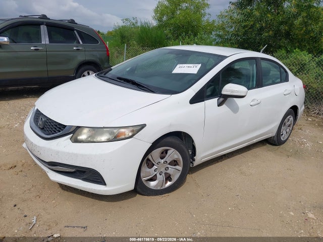 Продаж на аукціоні авто 2014 Honda Civic Lx, vin: 19XFB2F5XEE021455, номер лоту: 46178619