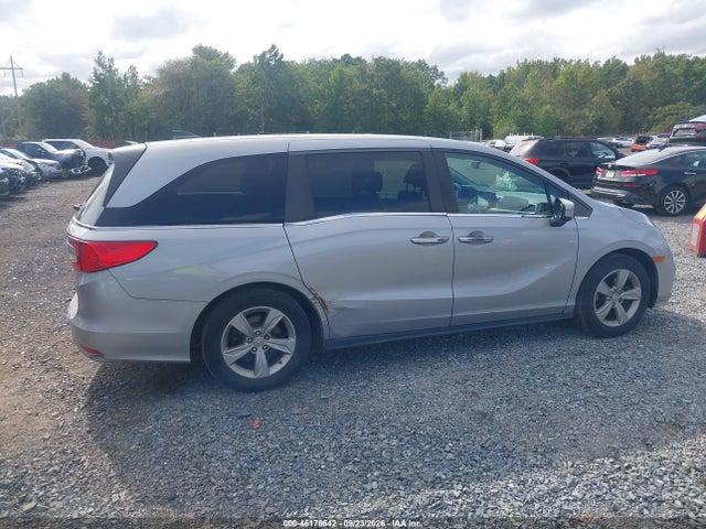 46178642 :رقم المزاد ، 5FNRL6H76JB009601 vin ، 2018 Honda Odyssey Ex-l مزاد بيع