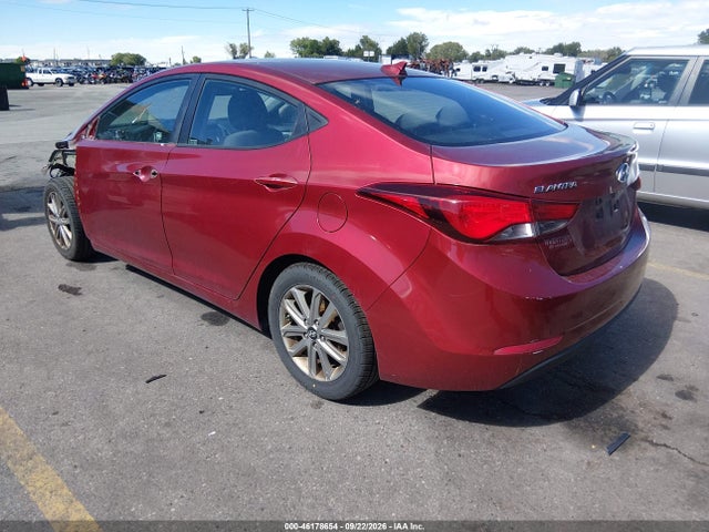 Продажа на аукционе авто 2016 Hyundai Elantra Se, vin: 5NPDH4AE8GH767927, номер лота: 46178654
