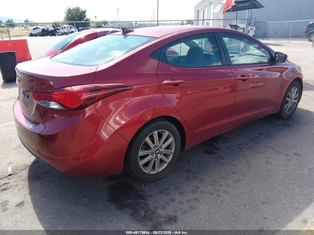 Продажа на аукционе авто 2016 Hyundai Elantra Se, vin: 5NPDH4AE8GH767927, номер лота: 46178654