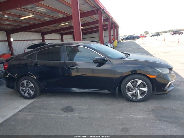 2019 Honda Civic Lx მანქანა იყიდება აუქციონზე, vin: 19XFC2F6XKE211340, აუქციონის ნომერი: 46178661