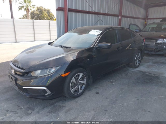 2019 Honda Civic Lx მანქანა იყიდება აუქციონზე, vin: 19XFC2F6XKE211340, აუქციონის ნომერი: 46178661