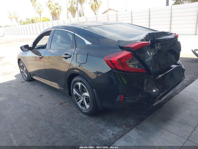2019 Honda Civic Lx მანქანა იყიდება აუქციონზე, vin: 19XFC2F6XKE211340, აუქციონის ნომერი: 46178661