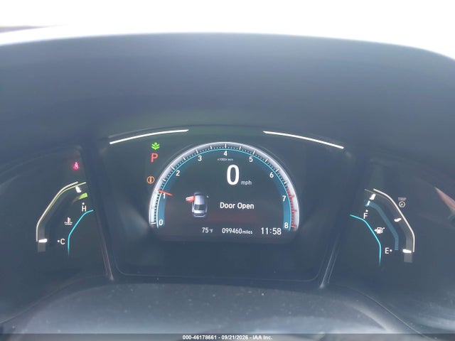2019 Honda Civic Lx მანქანა იყიდება აუქციონზე, vin: 19XFC2F6XKE211340, აუქციონის ნომერი: 46178661