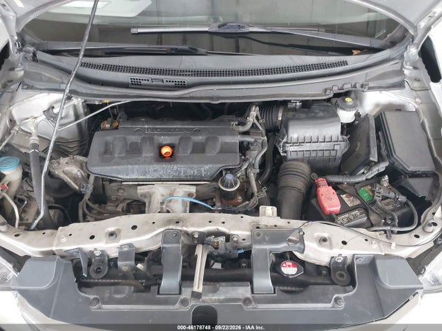 46178748 :رقم المزاد ، 19XFB2F51CE017047 vin ، 2012 Honda Civic Lx مزاد بيع
